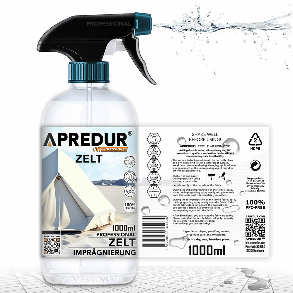 1000ml APREDUR TENT-PAVILLON Waterproofer